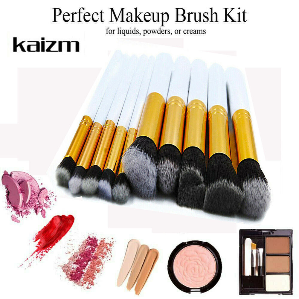 Makeup Brushes Set Cosmetic Brush 10Pcs