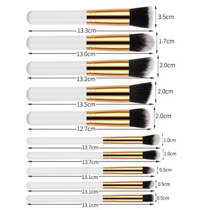 Makeup Brushes Set Cosmetic Brush 10Pcs