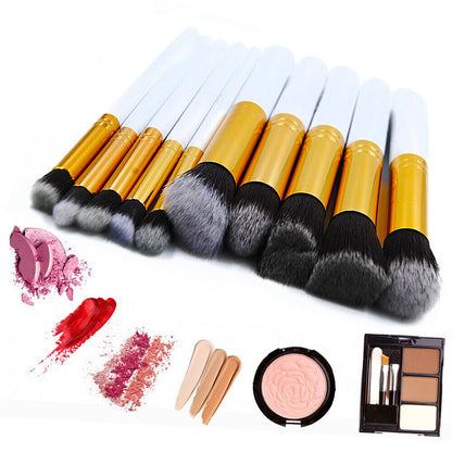 Makeup Brushes Set Cosmetic Brush 10Pcs