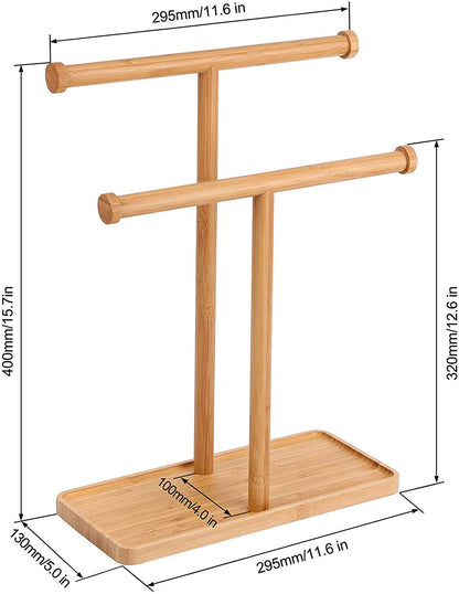 Double-T Hand Towel Holder Stand