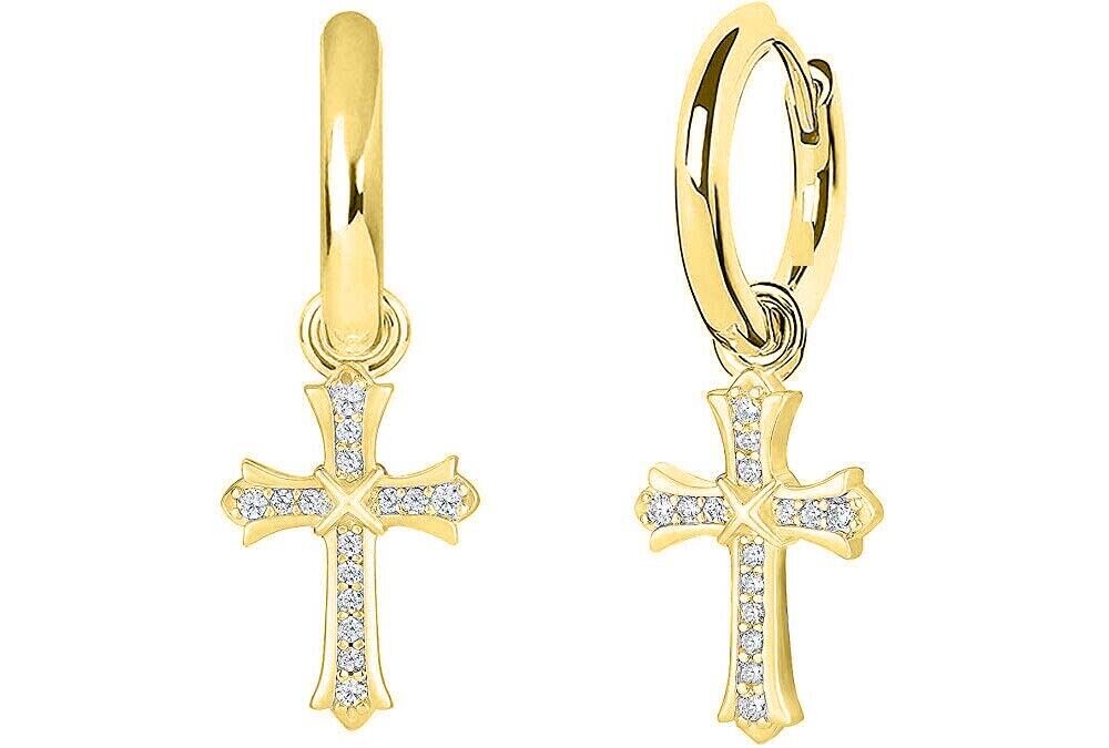 Men & Women 18K Gold Plated Earrings