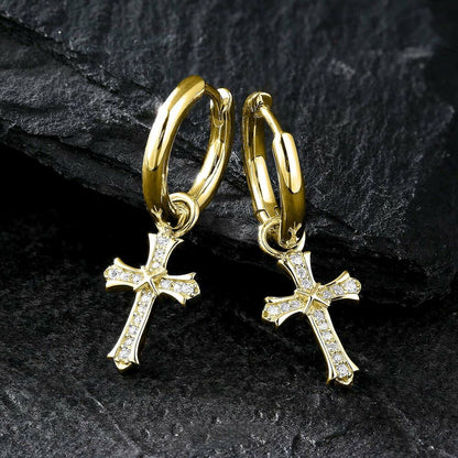 Men & Women 18K Gold Plated Earrings