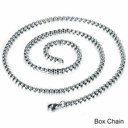 Mens Stainless Steel Chain 24"