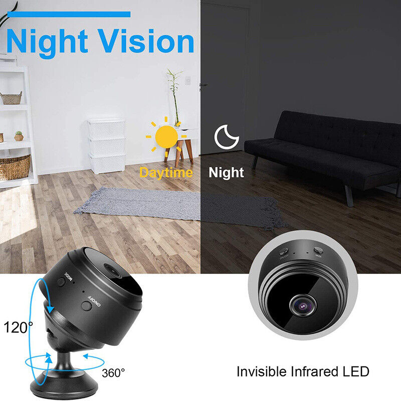 Mini Hidden Camera Wireless Wifi IP Home Security