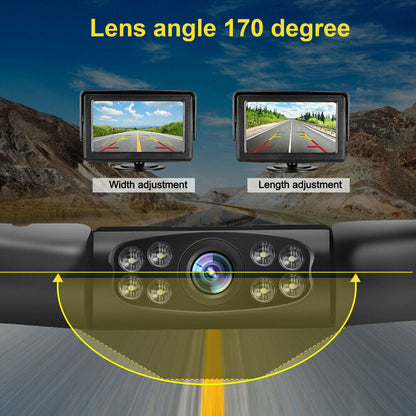 Parking Camera Wide 170° Waterproof Car Rear