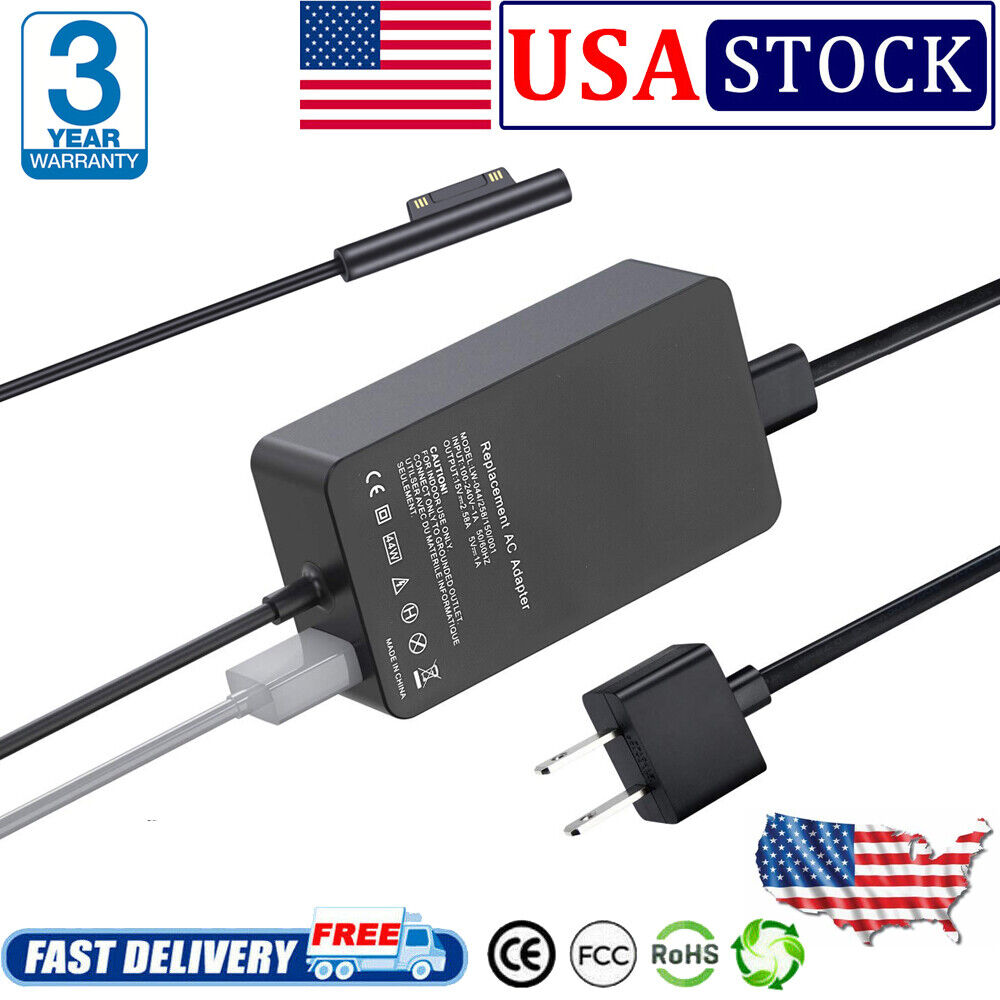 Power Adapter Charger 44W Laptop Book Go 1800