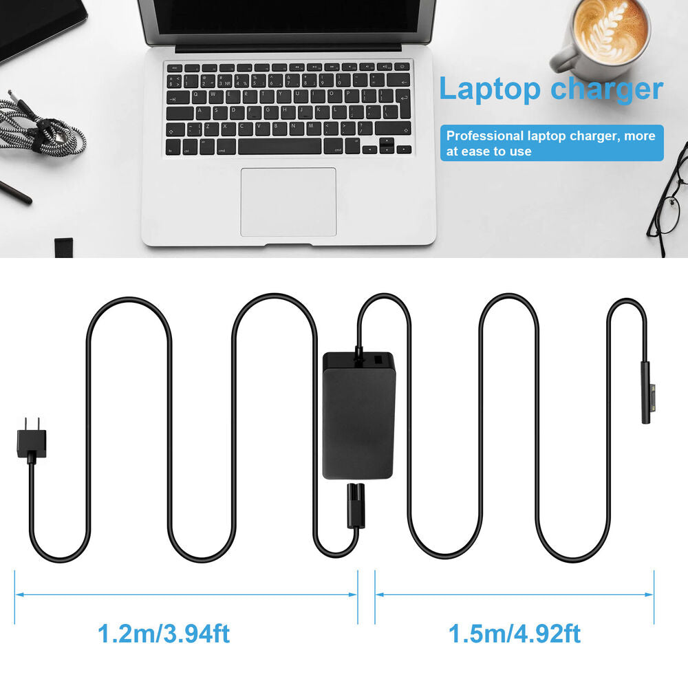 Power Adapter Charger 44W Laptop Book Go 1800