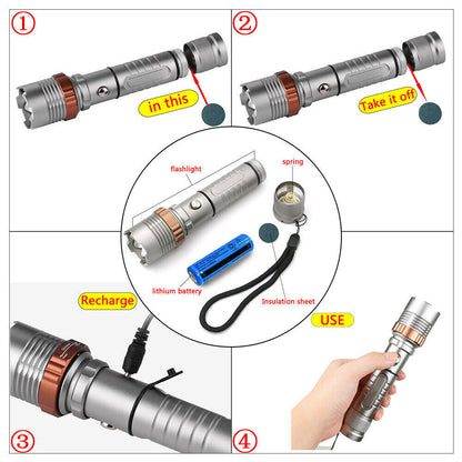 Rechargeable LED Flashlight