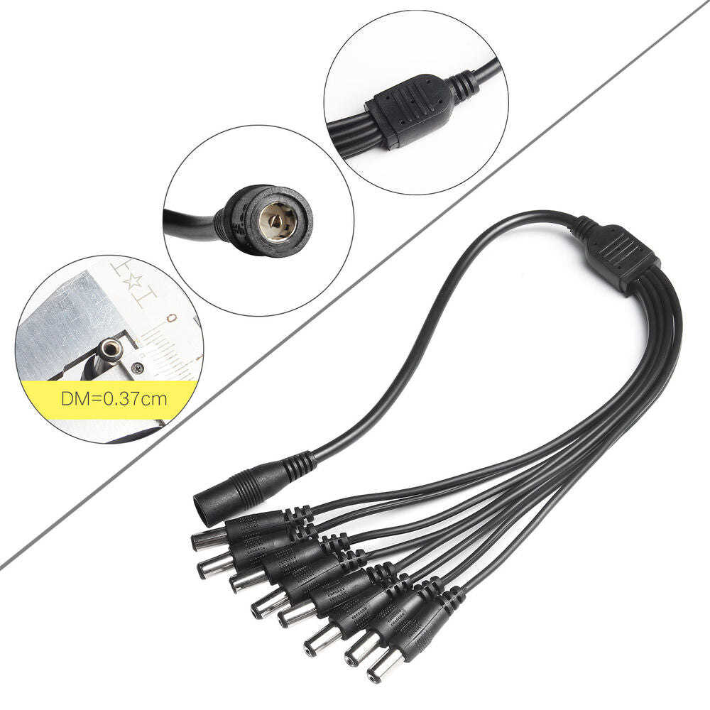 Security Camera Power Adapter Cable