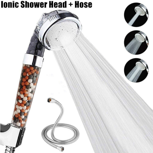 3 Settings Spray Handheld Shower heads with hose 5 Ft