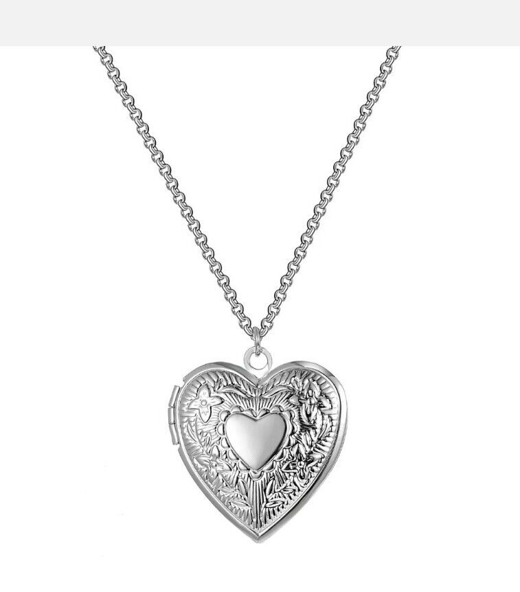 Silver Heart Locket