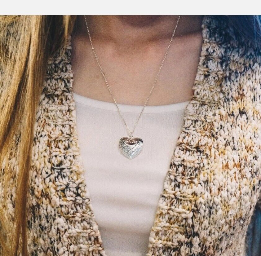 Silver Heart Locket