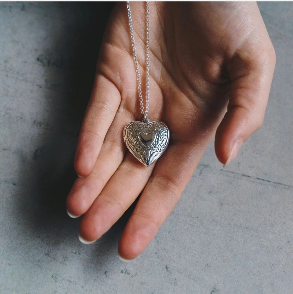 Silver Heart Locket