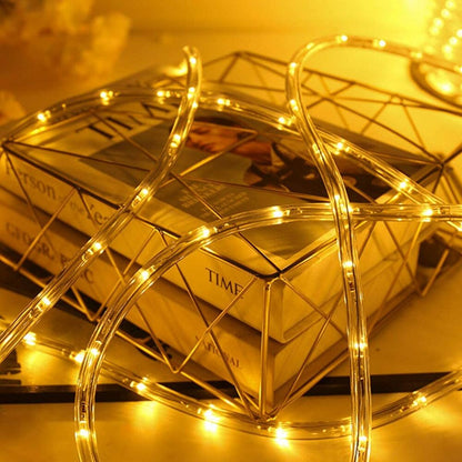 Solar String Lights Outdoor Rope Lights