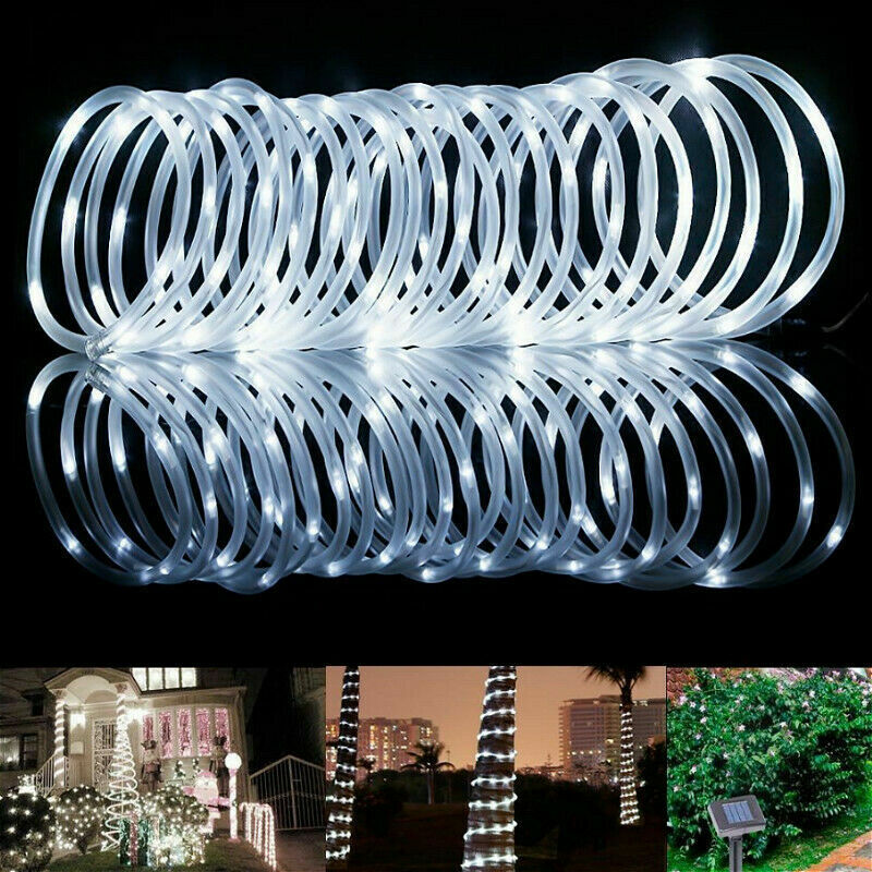 Solar String Lights Outdoor Rope Lights