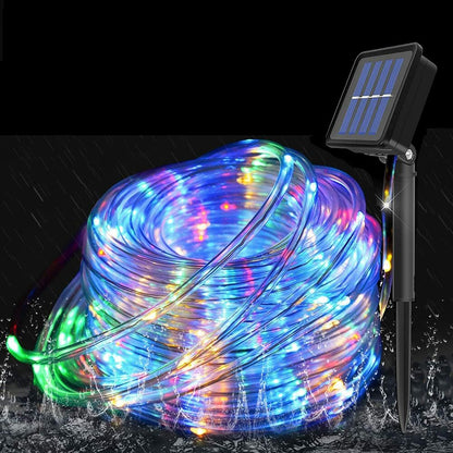 Solar String Lights Outdoor Rope Lights