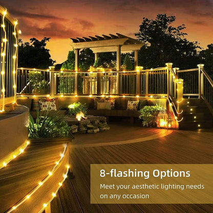 Solar String Lights Outdoor Rope Lights