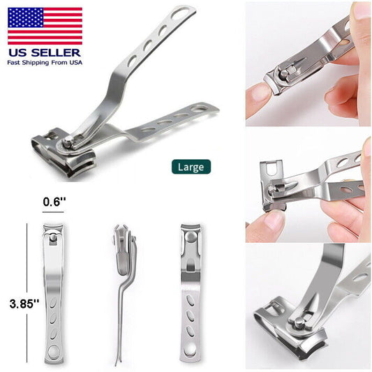 Stainless Steel Finger Nail Toe Long Handle Clippers