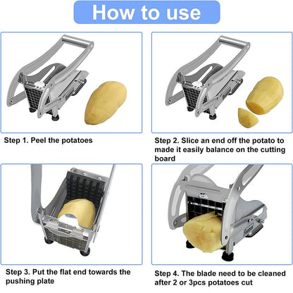 Stainless Steel French Fry Cutter