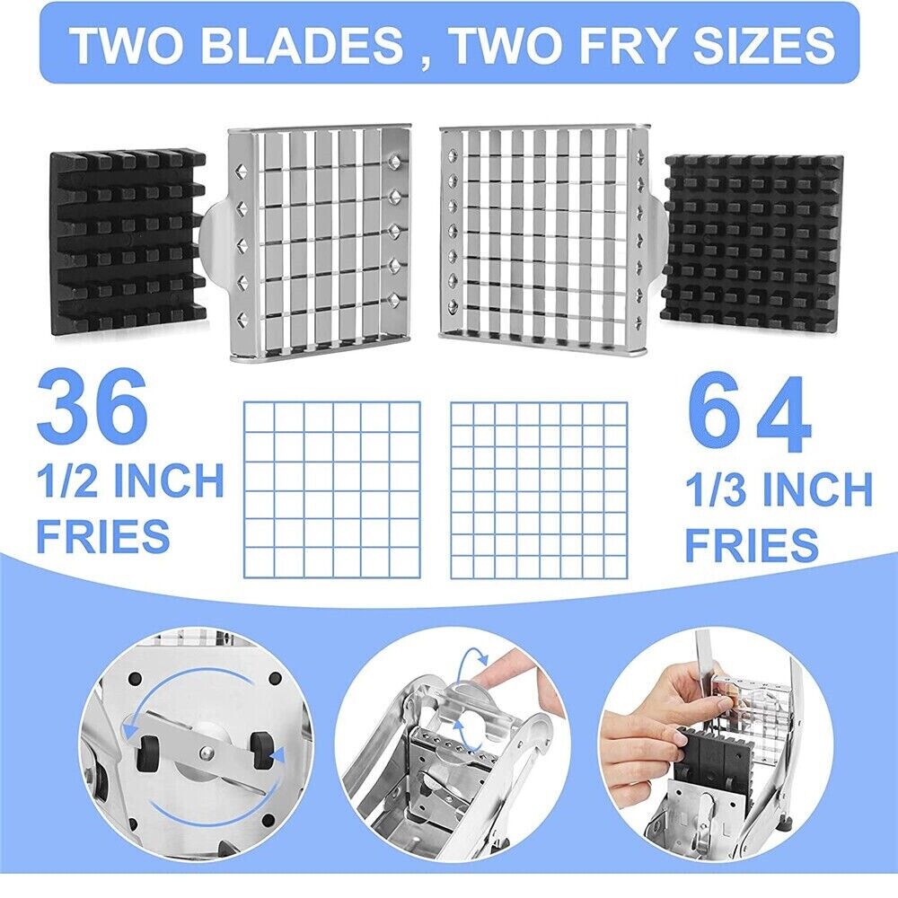 Stainless Steel French Fry Cutter