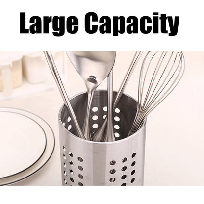 Stainless Steel Kitchen Utensil Holder