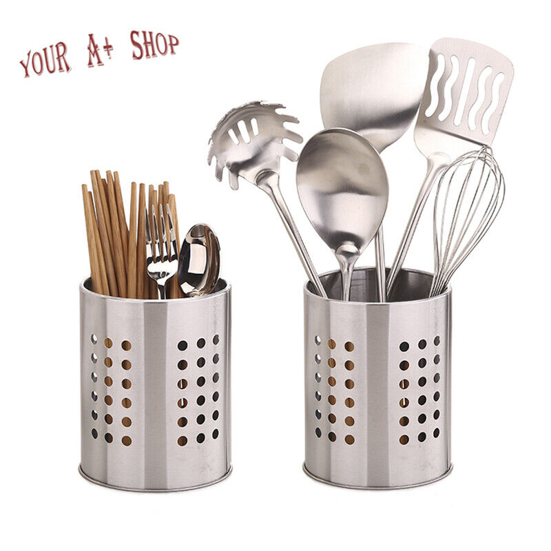 Stainless Steel Utensil Holder