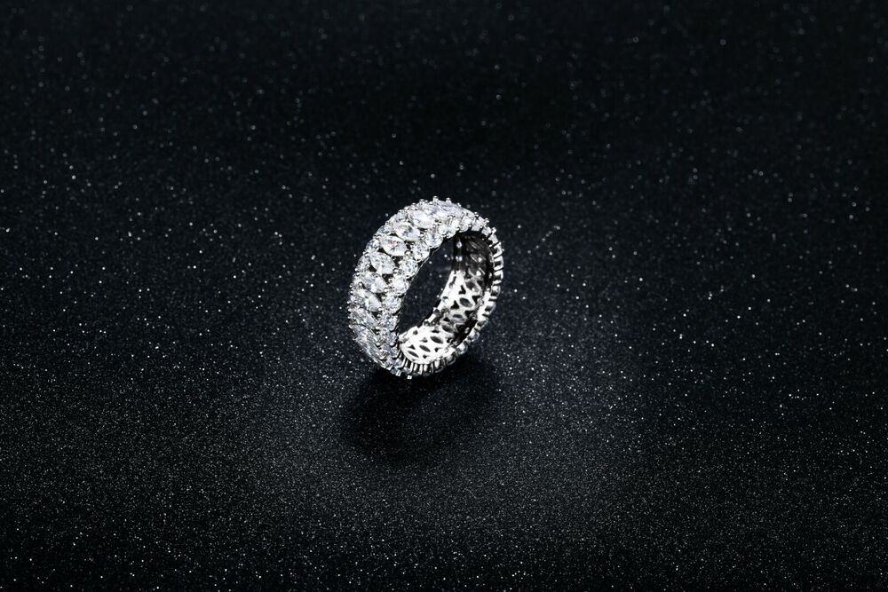 Sterling Silver 925 Plated Women's Ring