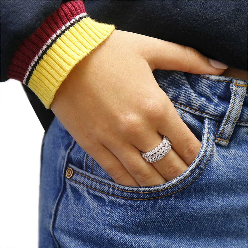 Sterling Silver 925 Plated Women's Ring