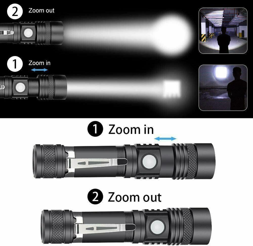 Super Bright LED Light With Rechargeable Battery