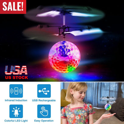 Toys for Boys Flying Ball LED Boy Cool Gift