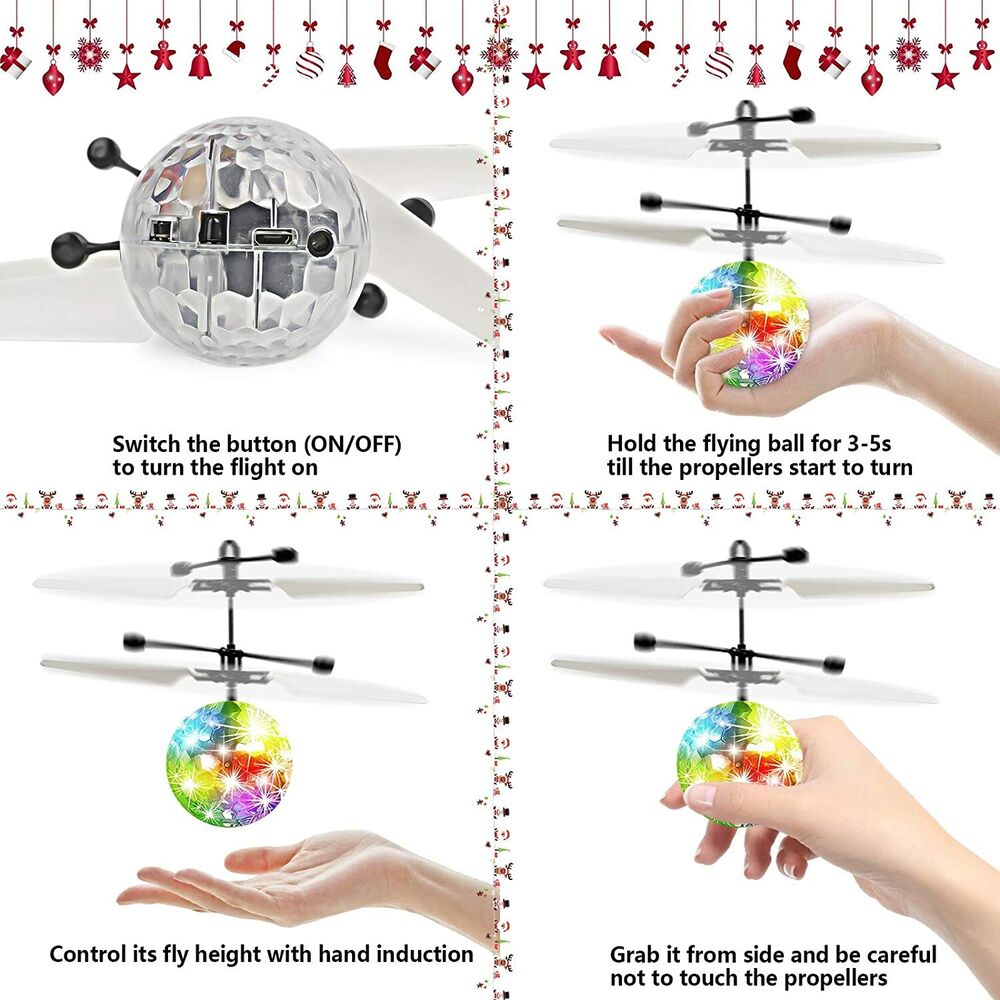 Toys for Boys Flying Ball LED Boy Cool Gift