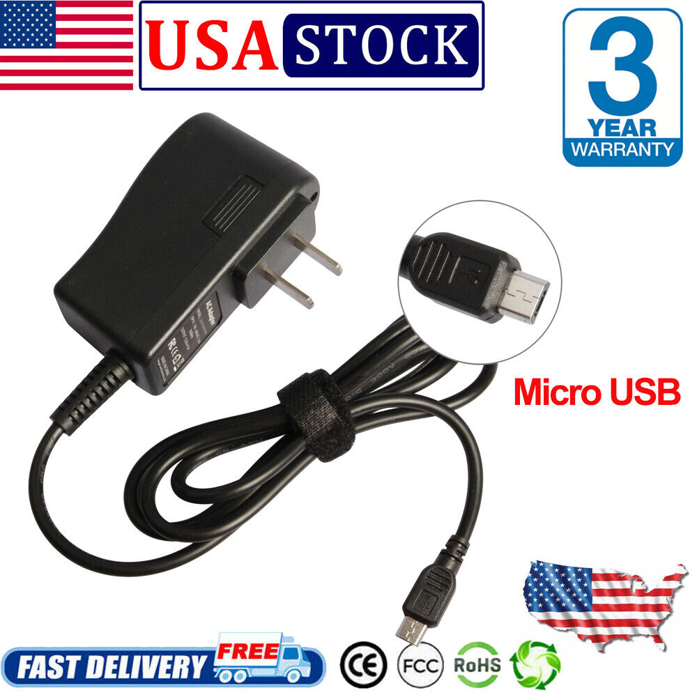 USB Adapter Charger 5.25V 3A for HP Google Chromebook 11 G1 G2 11-1101us 11-1102