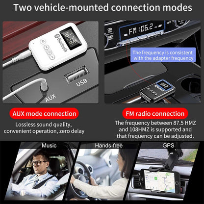 USB Bluetooth 5.0 Transmitter Receiver Car Adapter