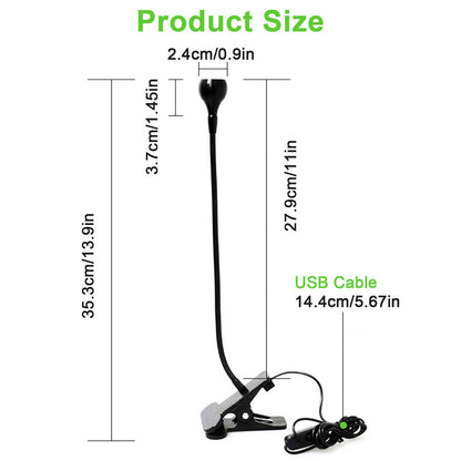 USB Flexible Reading LED Light