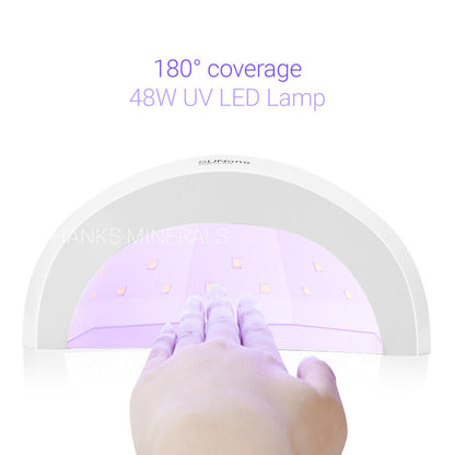 UV LED Nail Lamp 48W Auto-Sensing Dryer