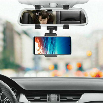 Universal 360 Rotation Car Rear Cell Phone Holder US