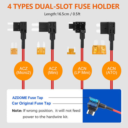 Universal Dash Cam Hardwire Kit