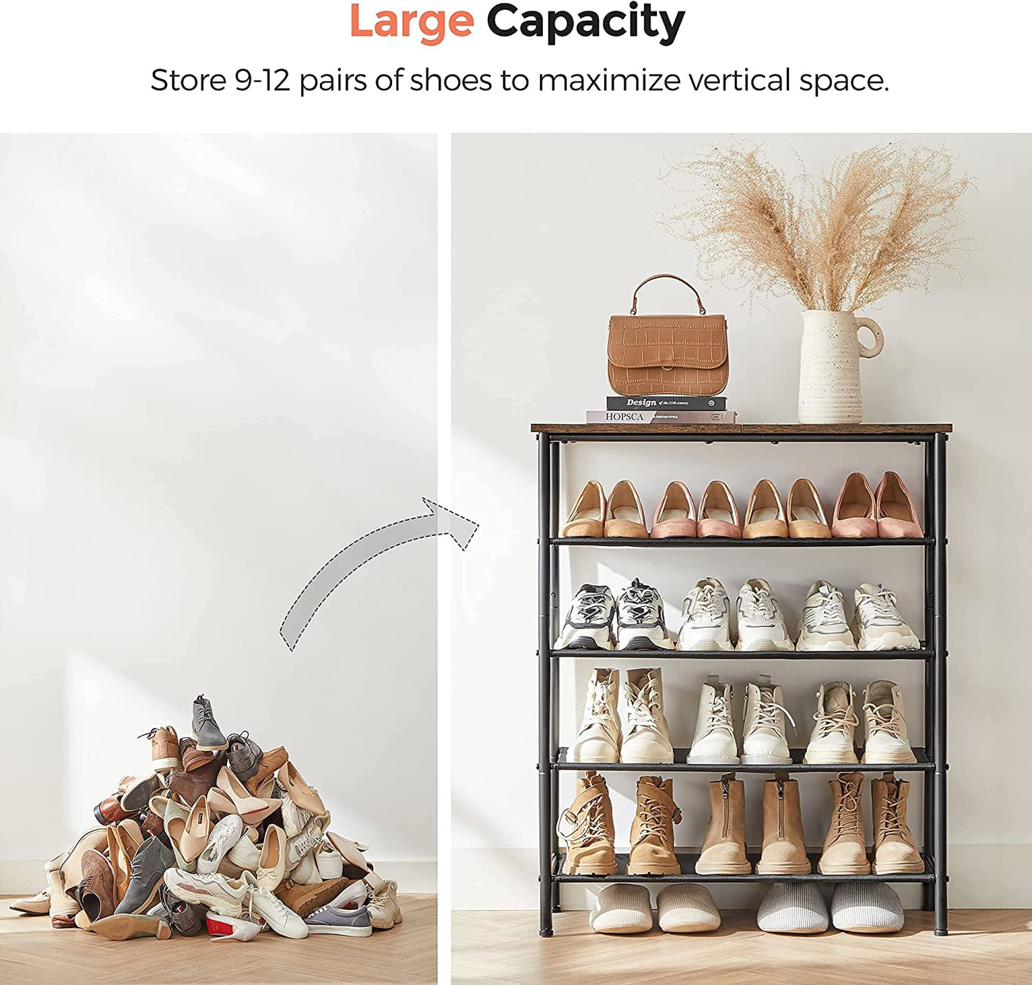 Shoe Rack 5 Tier