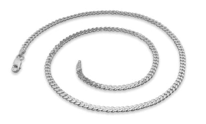 925 Sterling Silver 3MM Link Chain Necklace