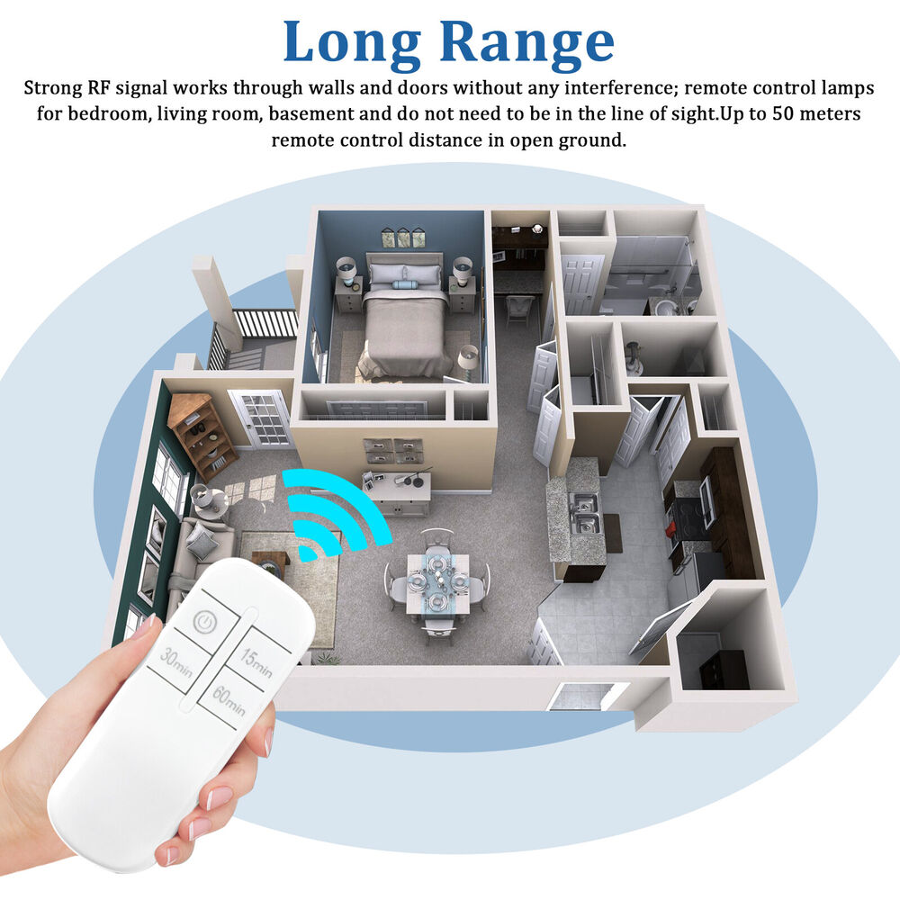 Wireless Remote Control Light Lamp