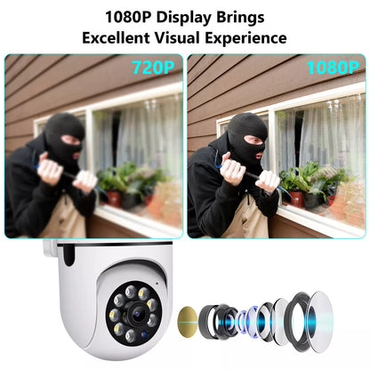 Wireless Outdoor Home Wifi Night Vision Cam 1080P HD