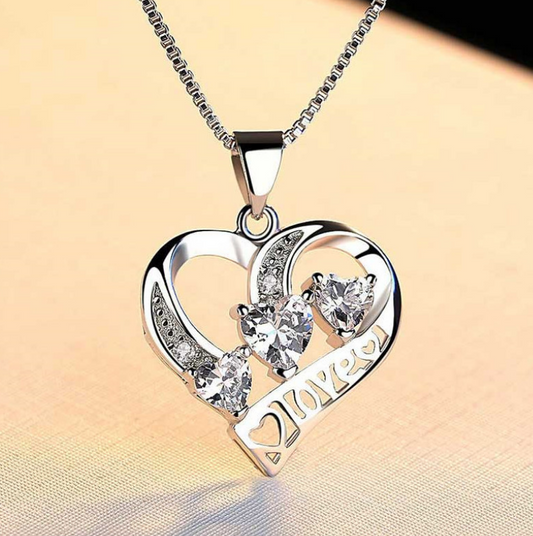 Women 925 Sterling Silver Pendant Necklace