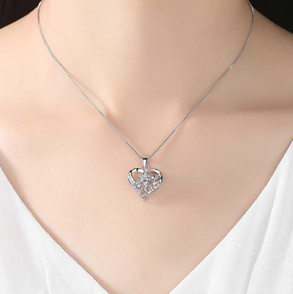 Women 925 Sterling Silver Pendant Necklace