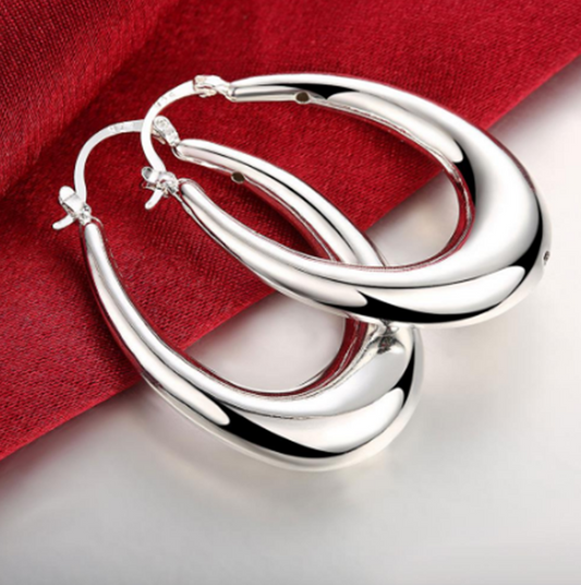 Women's 925 Sterling Silver Elegant Earrings