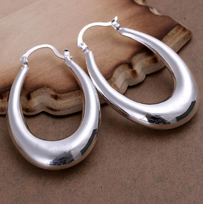 Women's 925 Sterling Silver Elegant Earrings