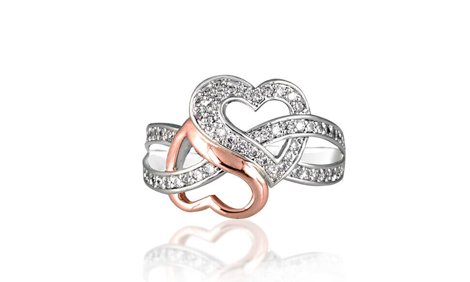 Women's 925 Sterling Silver Promise Ring