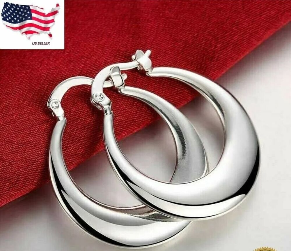 Women's Silver Plated Elegant Earrings