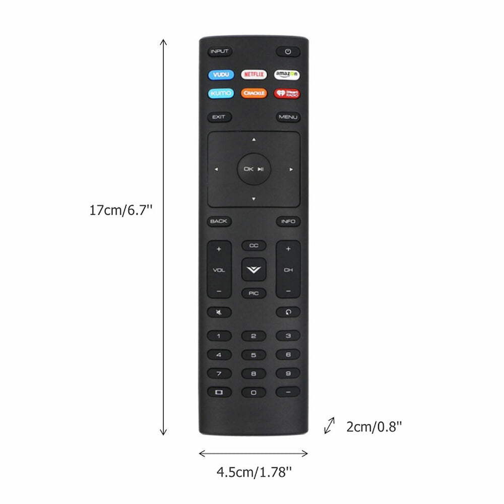 XRT136 for Vizio Smart TV Remote