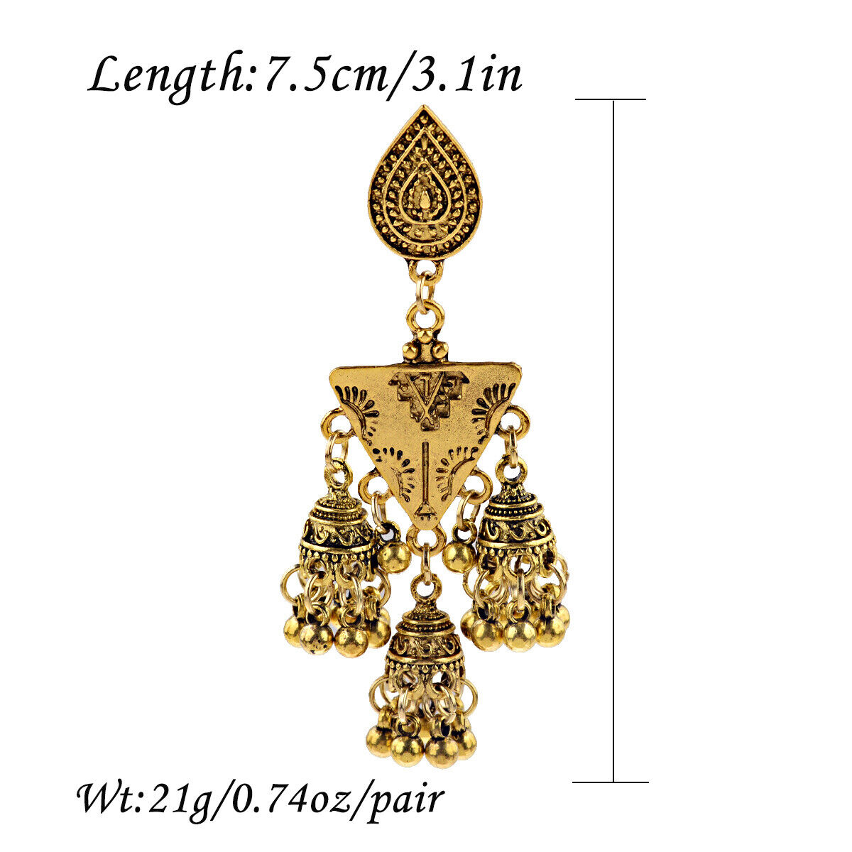 jhumki Earring Bohemian Indian Earrings