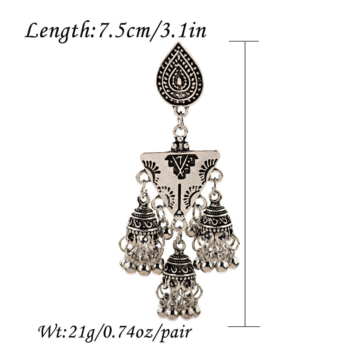 jhumki Earring Bohemian Indian Earrings